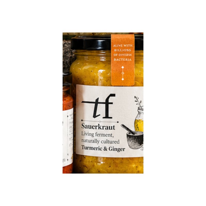 Turmeric & Ginger Kraut by The Fermentary