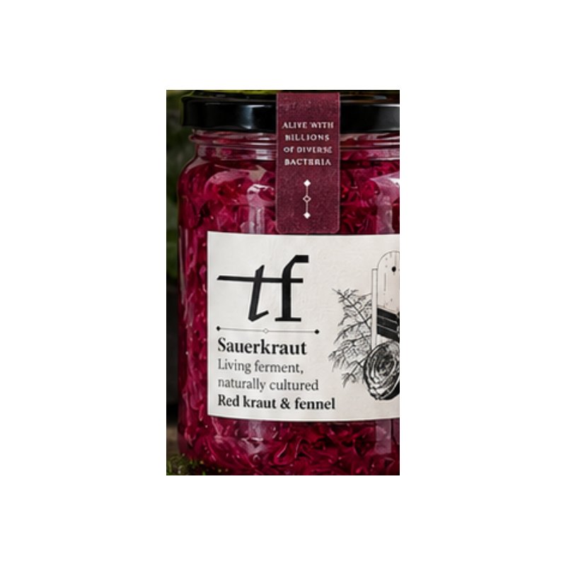Red Kraut & Fennel by The Fermentary
